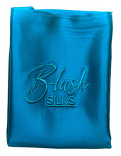 Load image into Gallery viewer, Blush Silks Pure Mulberry Silk Pillowcase - COBALT