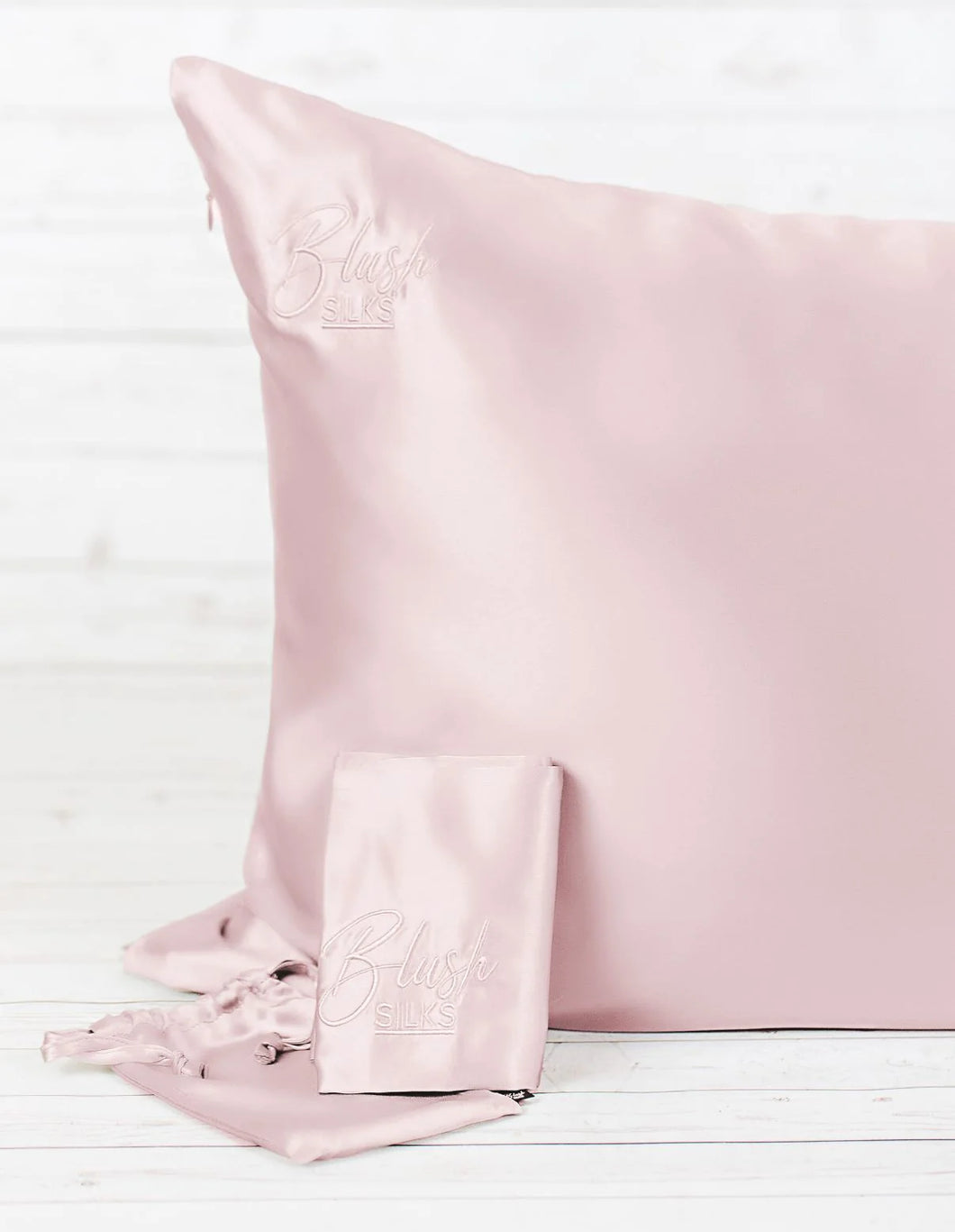 Blush Silks Pure Mulberry Silk Pillowcase - BLUSH