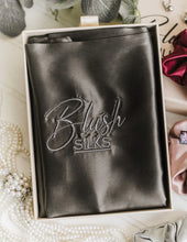 Load image into Gallery viewer, Blush Silks Pure Mulberry Silk Pillowcase - CHARCOAL