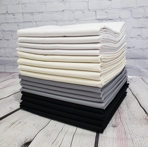 Poly Cotton-Twill Weave Flat Sheet (Pick Color and Size)