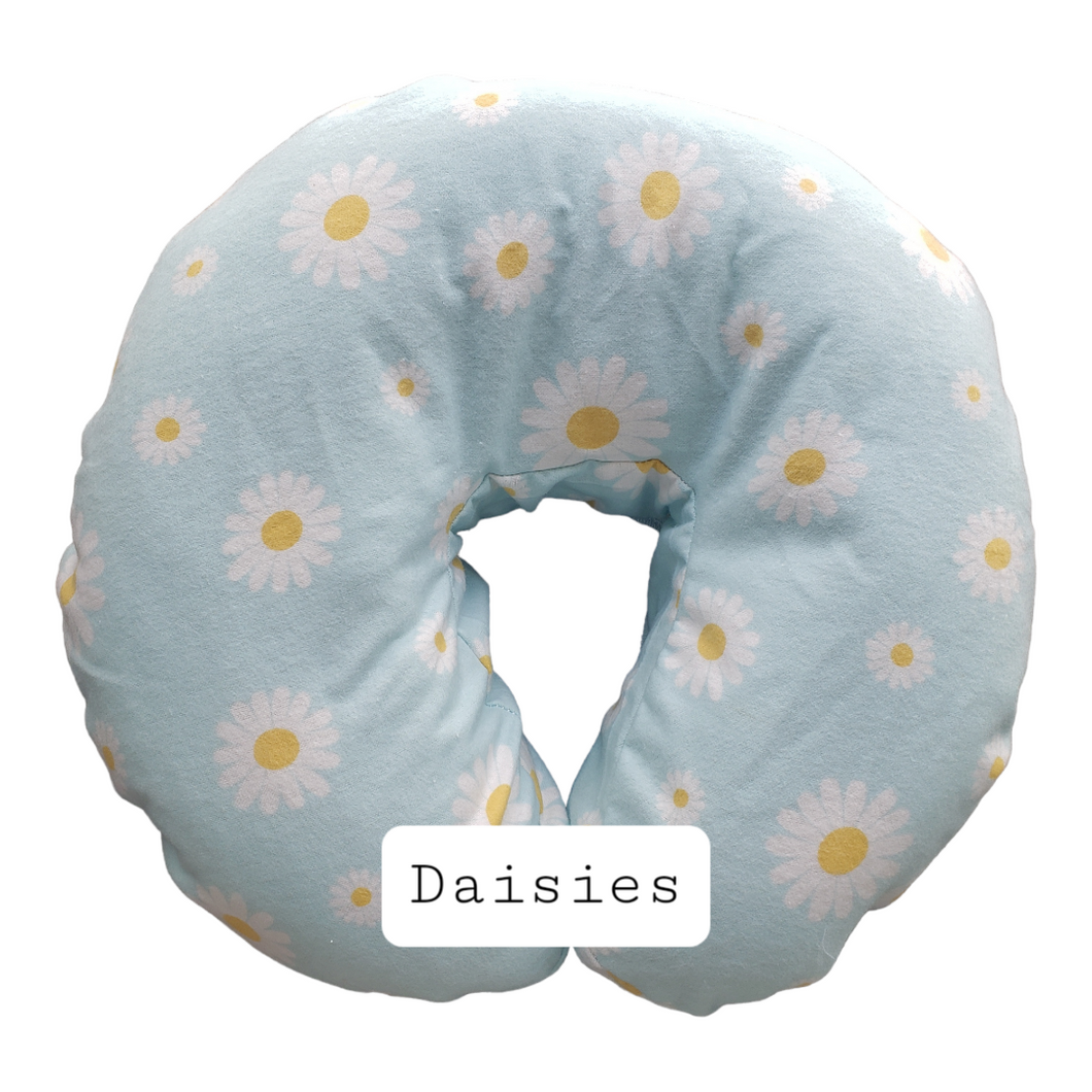 Patterned Regular Face Cradle Covers (with band) Cotton Flannel